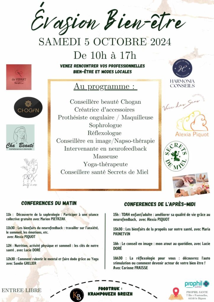 professionnelles locaux et planning des conférences