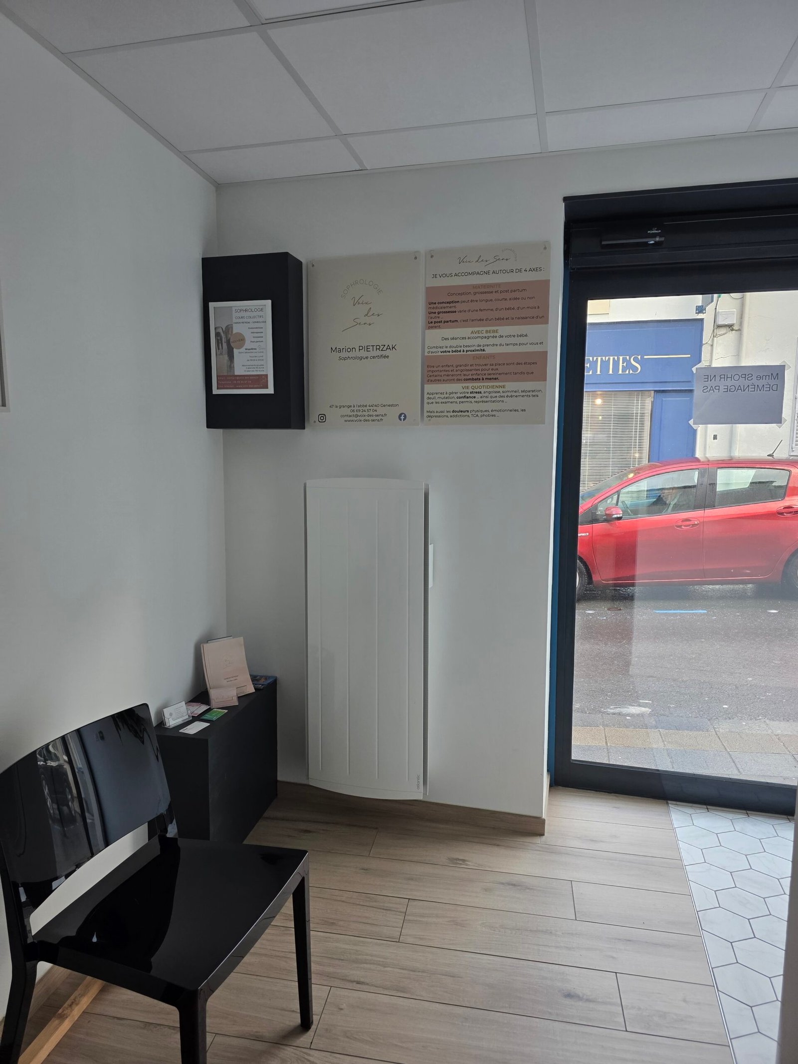 MARION PIETRZAK SOPHROLOGUE VOIX DES SENS VERTOU cabinet